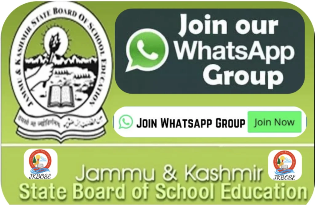 JKBOSE WhatsApp Group Link 2025