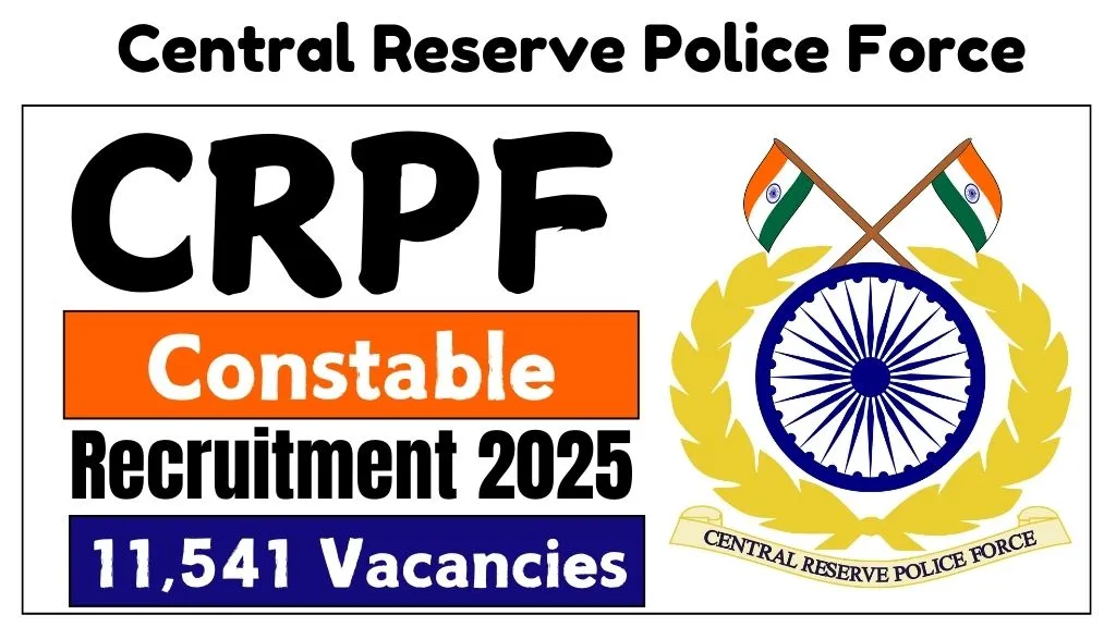 CRPF Recruitment 2025