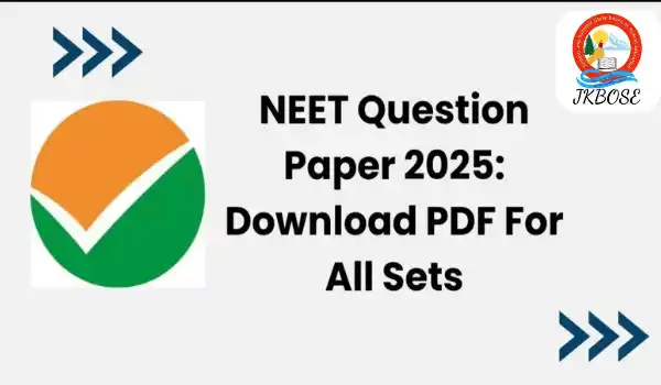 NEET Question Paper 2025